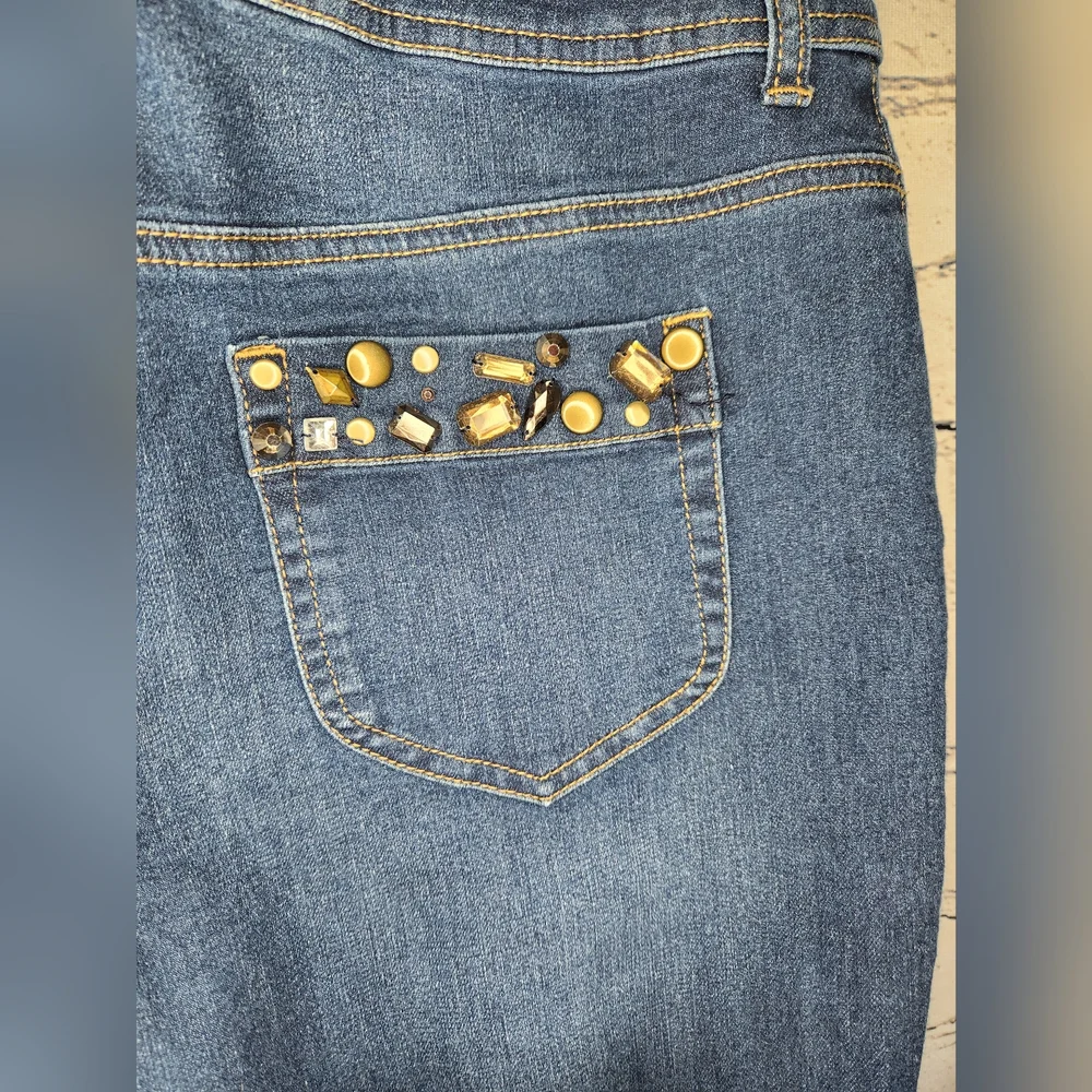 Chicos Women's Denim Jean Size 1 -‎ 8/10